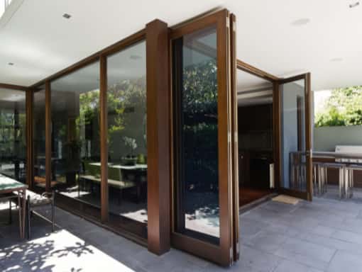 This is a photo of Bespoke bi-folding doors. These were installed by Bi-folding doors Wirral